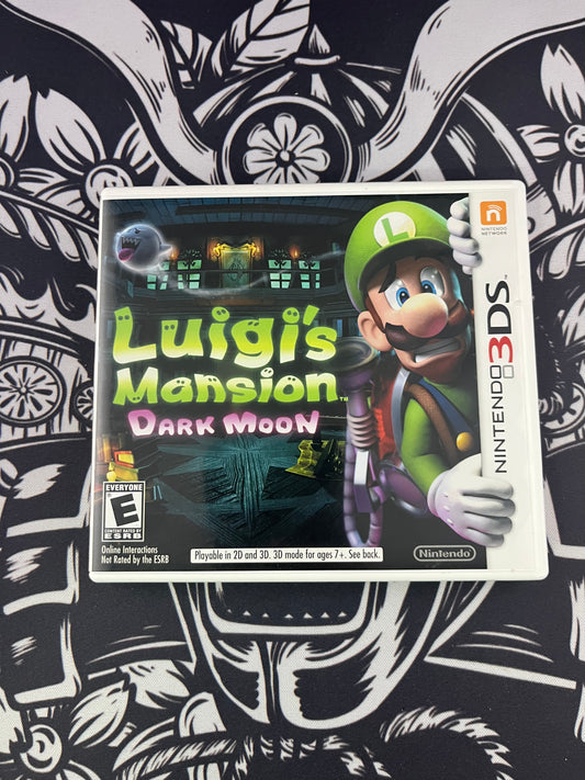 Luigi Mansion Dark Moon 3DS CIB