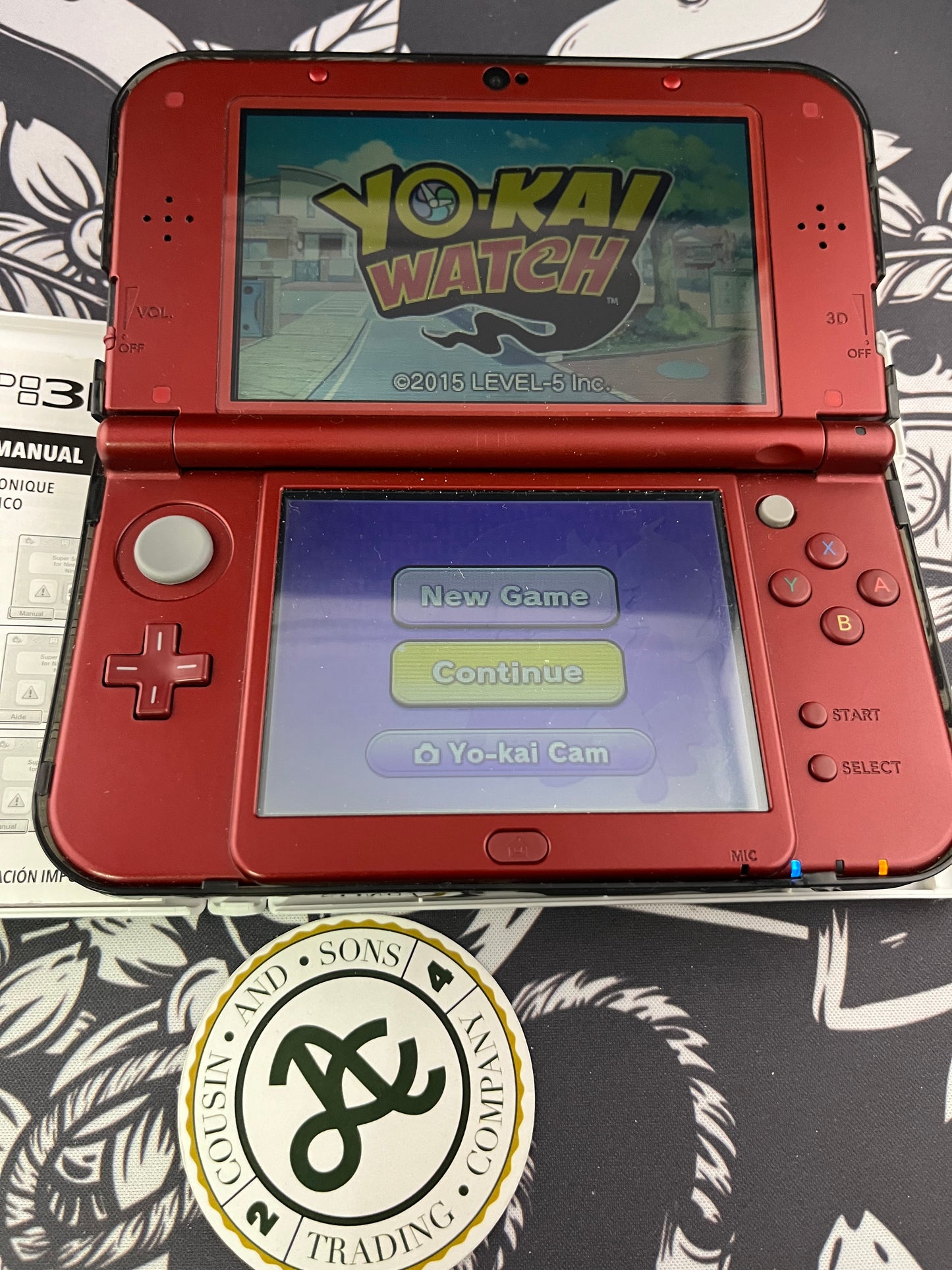 Yo-Kai Watch 3Ds CIB