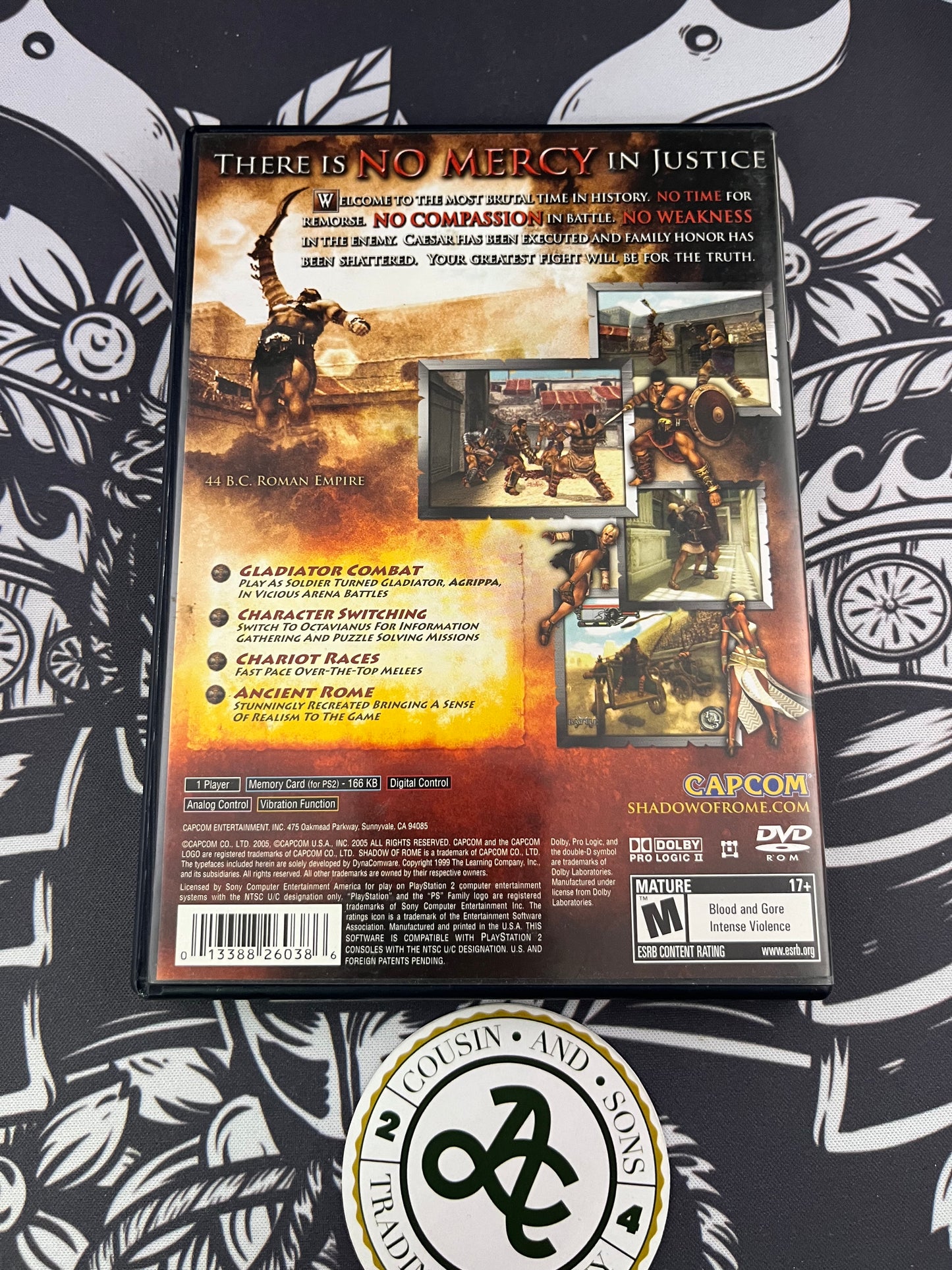 Shadow of Rome PS2 no Manual