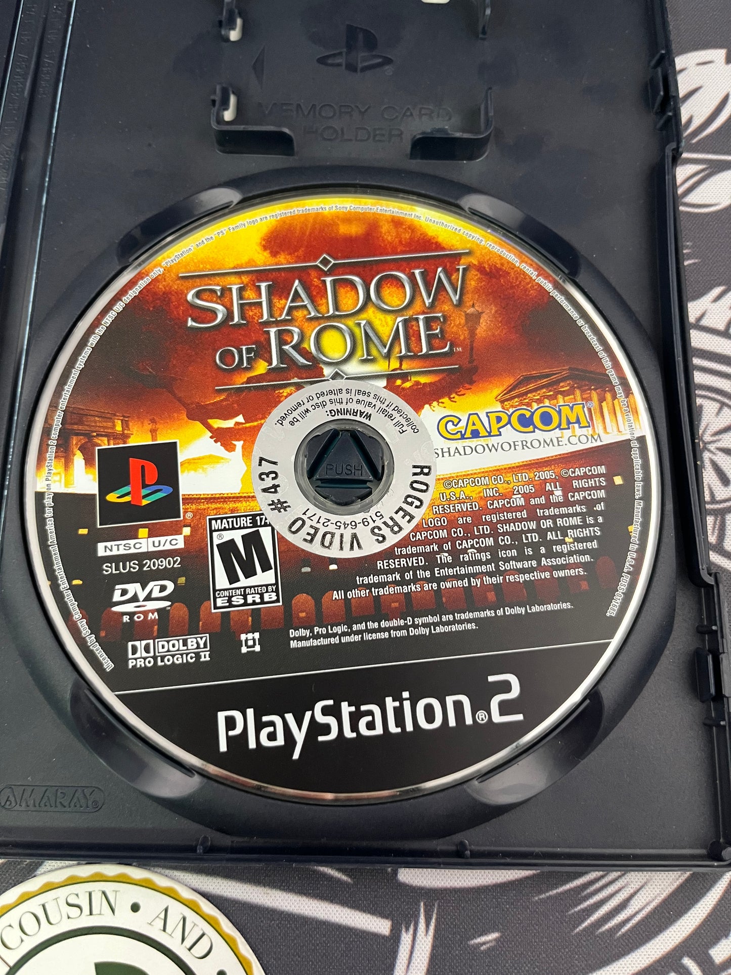 Shadow of Rome PS2 no Manual