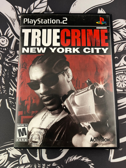 True Crime New York City PS2 CIB