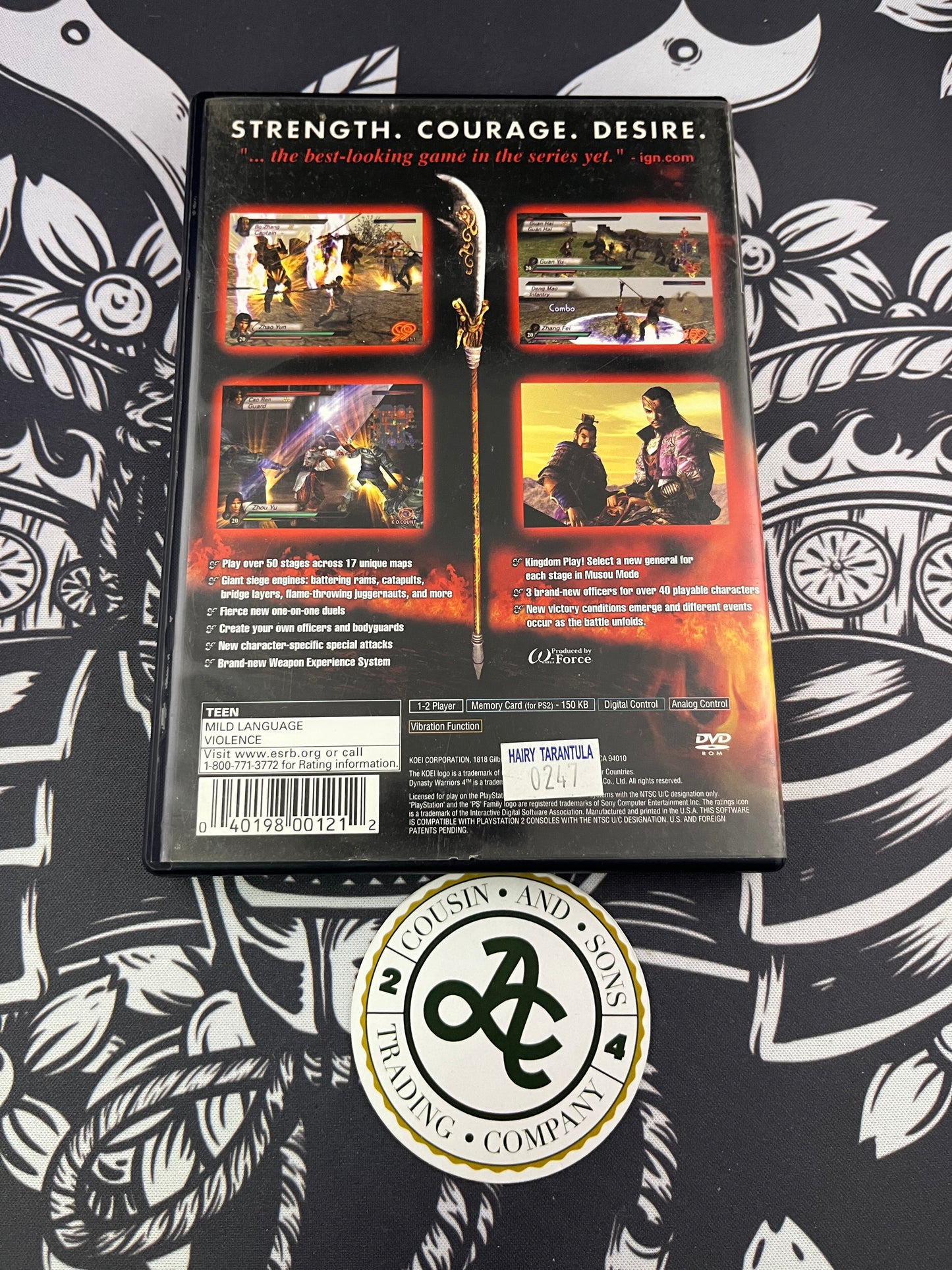 Dynasty Warriors 4 PS2 CIB
