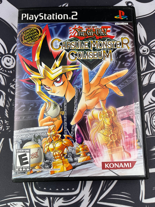 Yu-Gi-Oh! Capsule Monster Coliseum PS2 CIB no cards