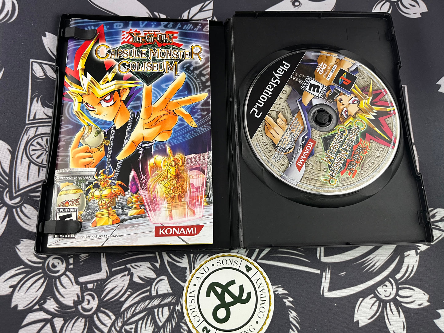 Yu-Gi-Oh! Capsule Monster Coliseum PS2 CIB no cards