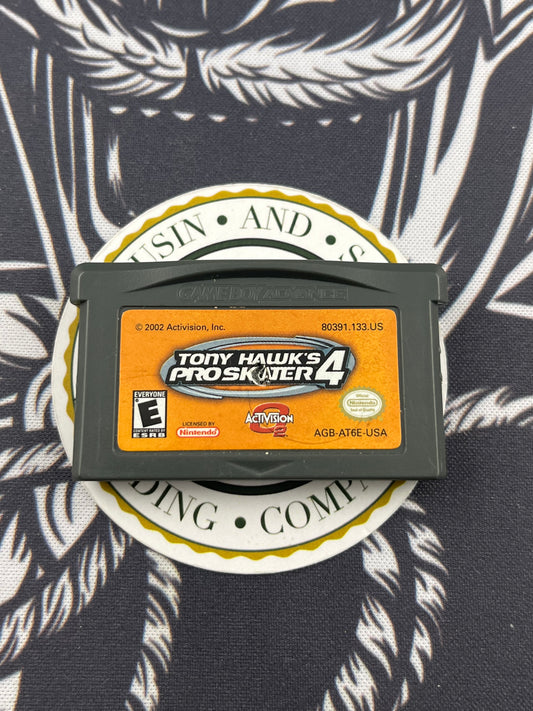 Tony Hawk Pro Skater 4 GBA Loose