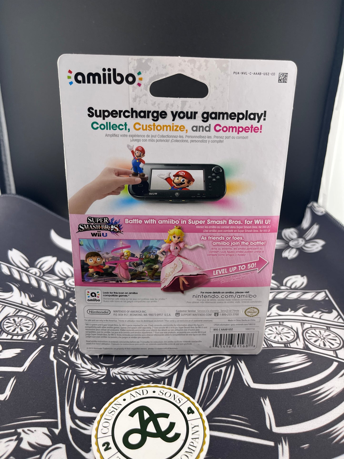 Peach Super Smash Bros Amiibo