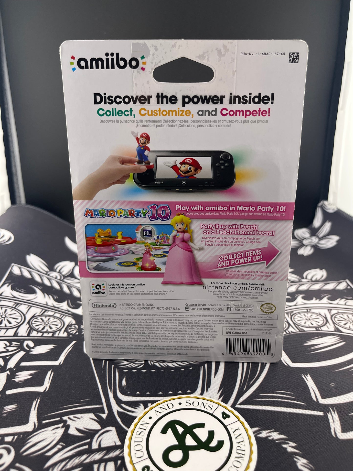 Peach Super Mario Amiibo
