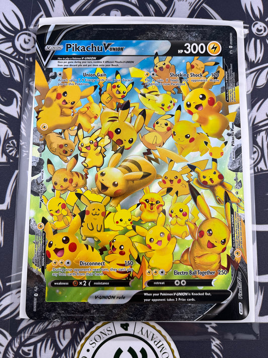 Pikachu V Union Card