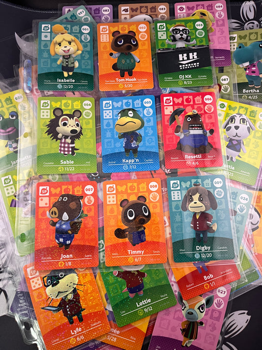Animal Crossing Amiibo Cards Series 1