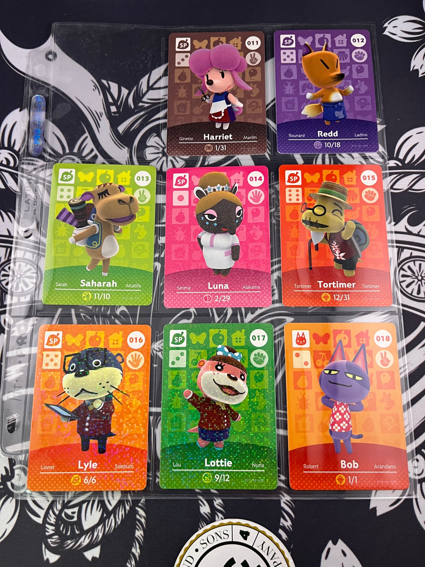 Animal Crossing Amiibo Cards Series 1