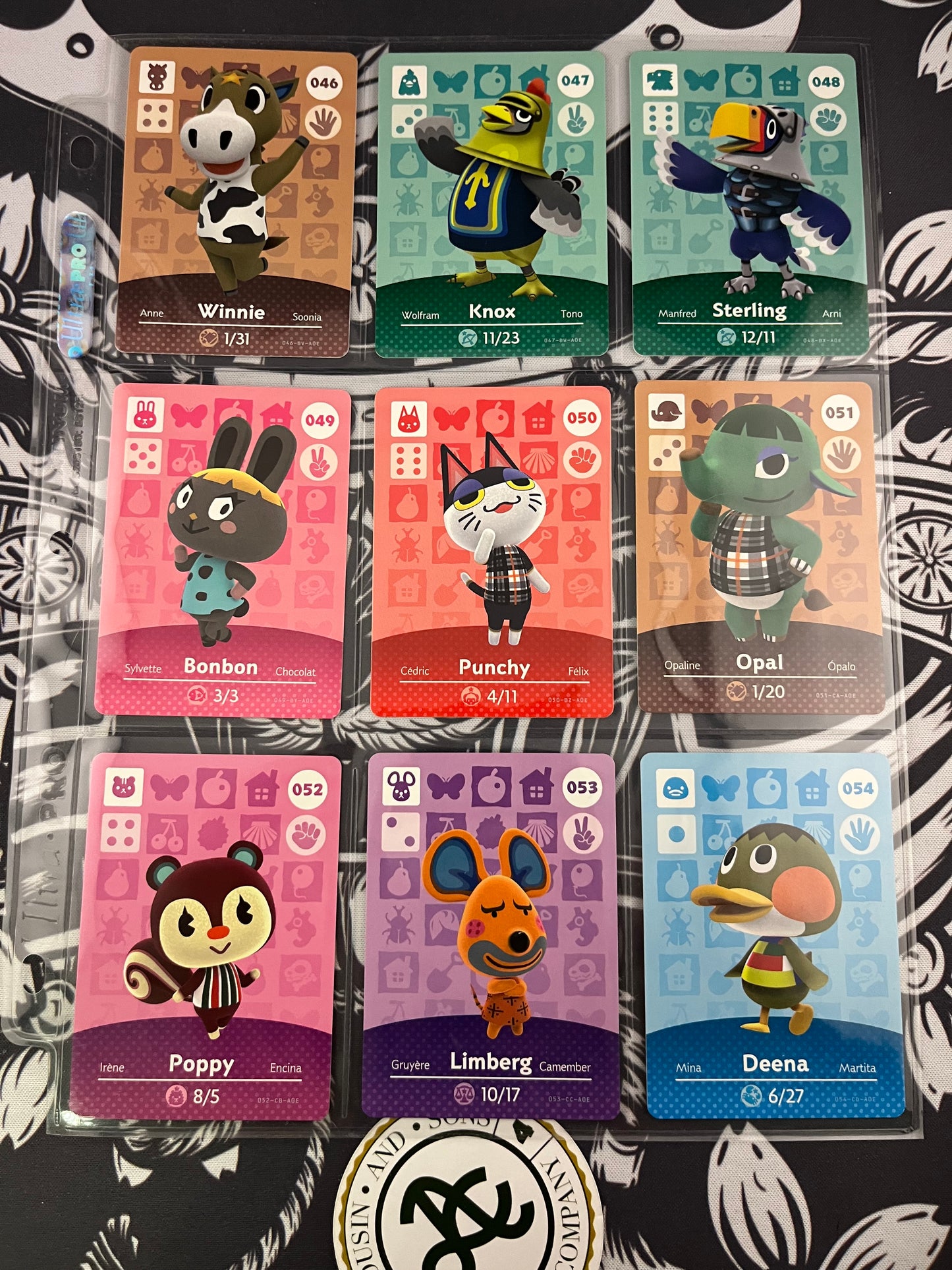 Animal Crossing Amiibo Cards Series 1