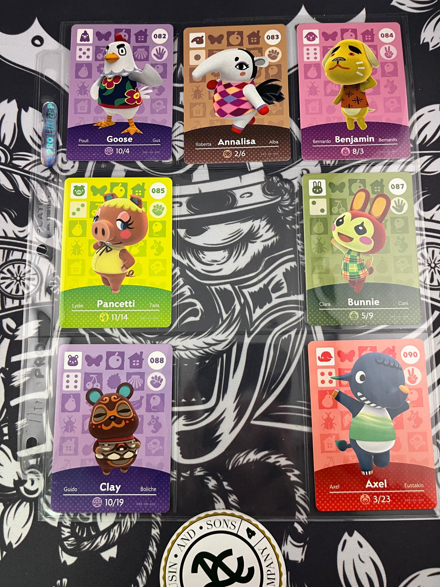 Animal Crossing Amiibo Cards Series 1