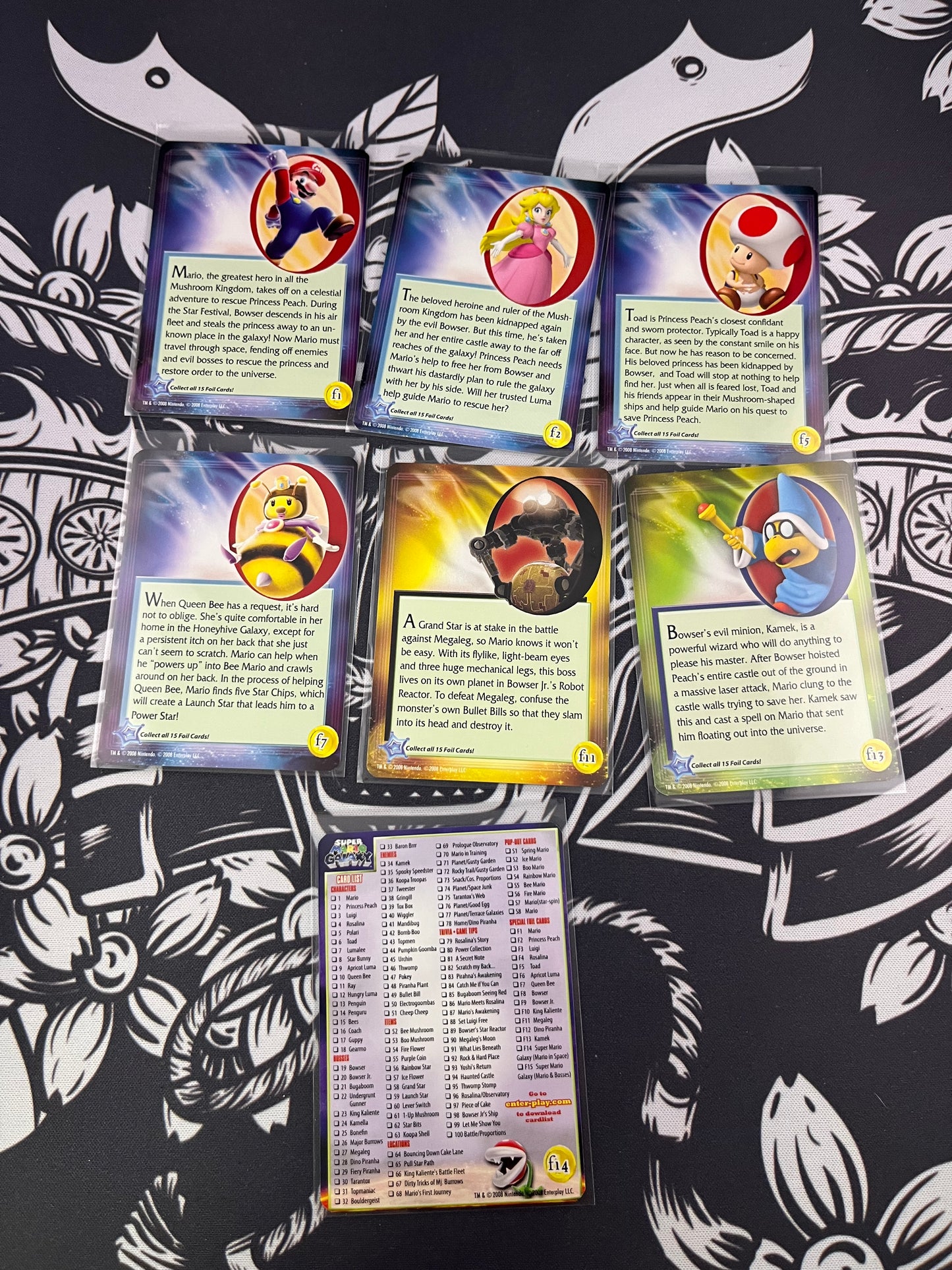 Super Mario galaxy  Foil Cards 7