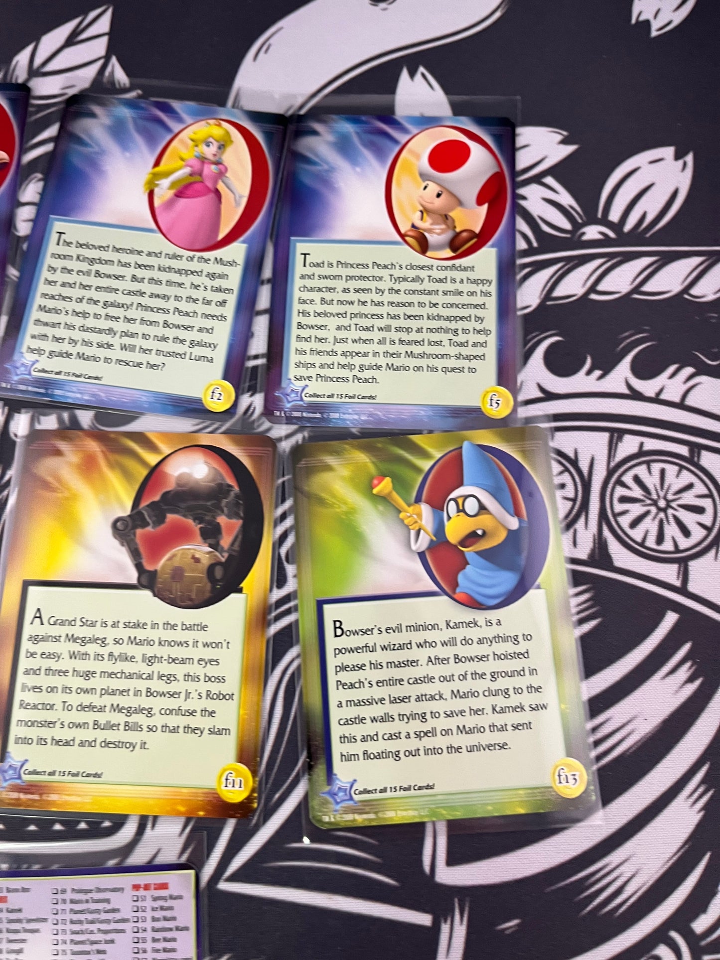 Super Mario galaxy  Foil Cards 7