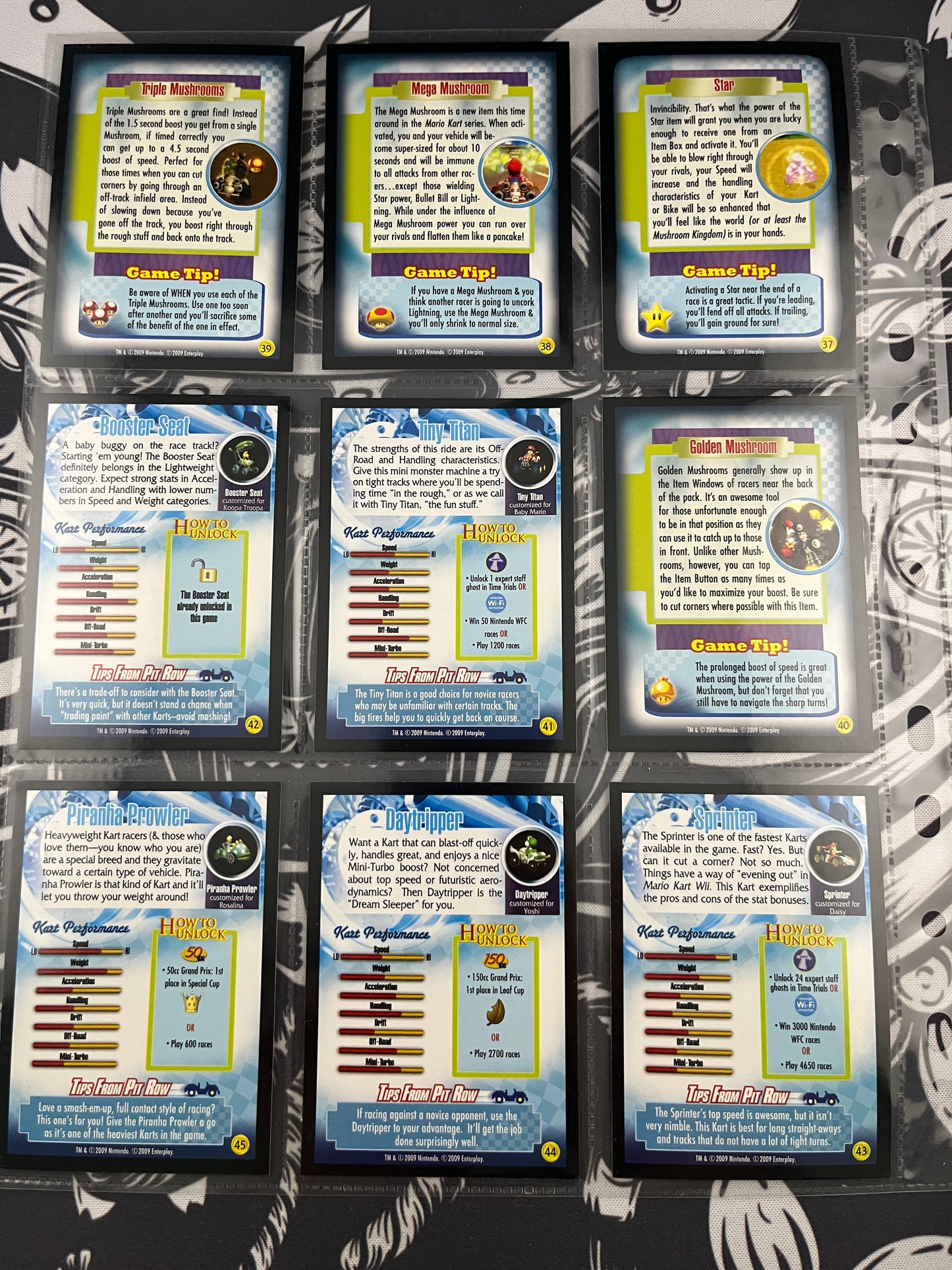 Mario Kart Wii Set base 85/90