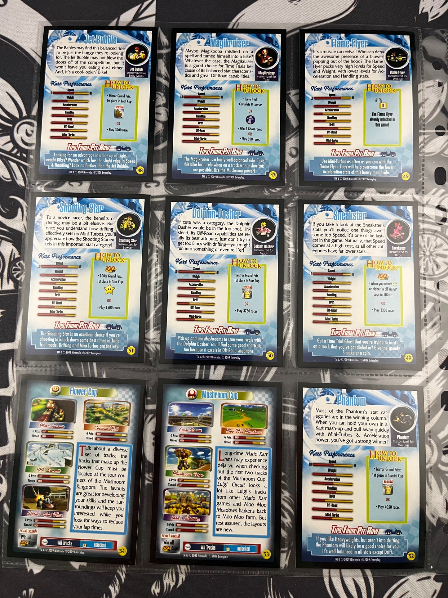 Mario Kart Wii Set base 85/90