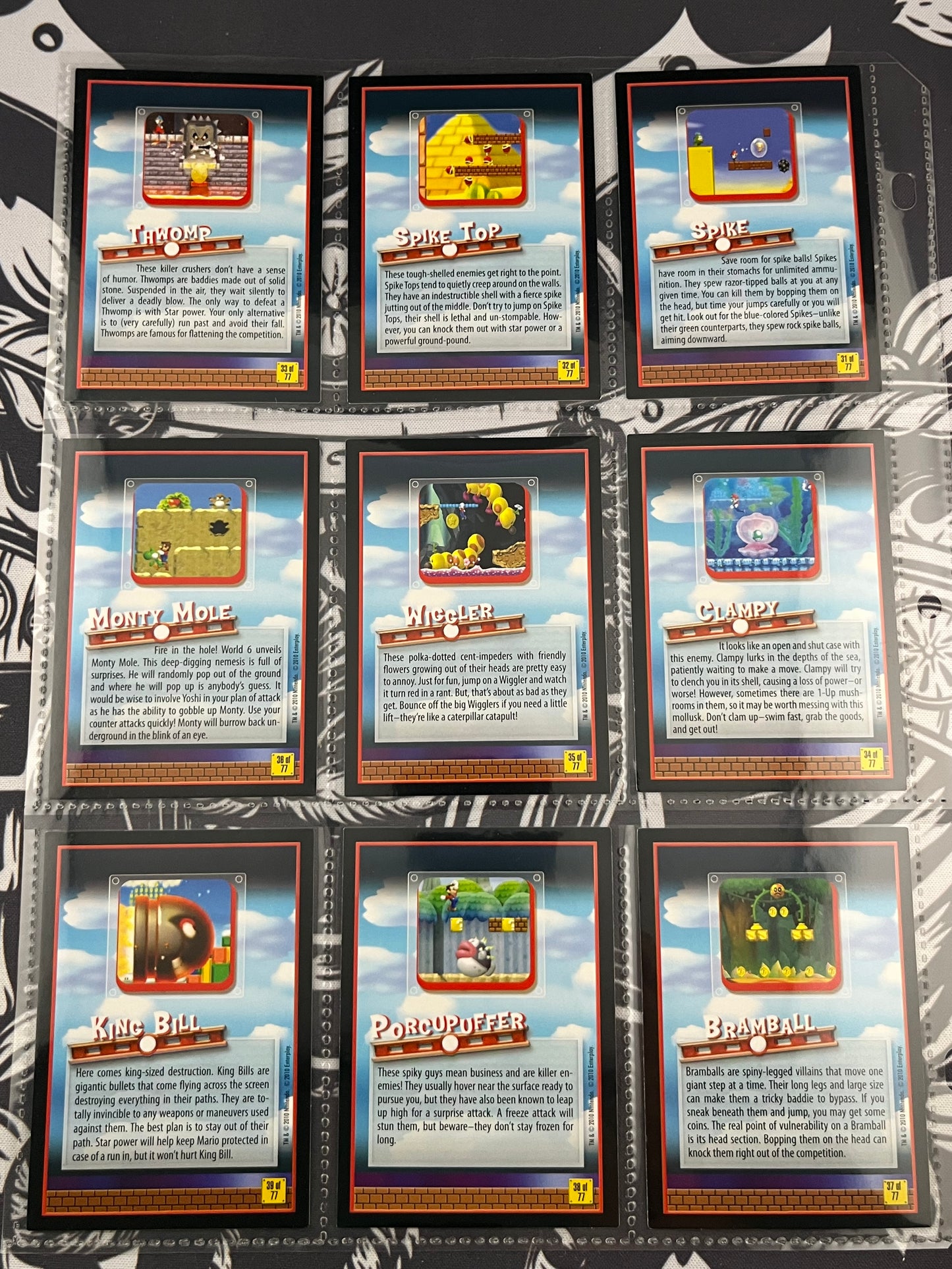 Super Mario Bros Wii Card set 76/77