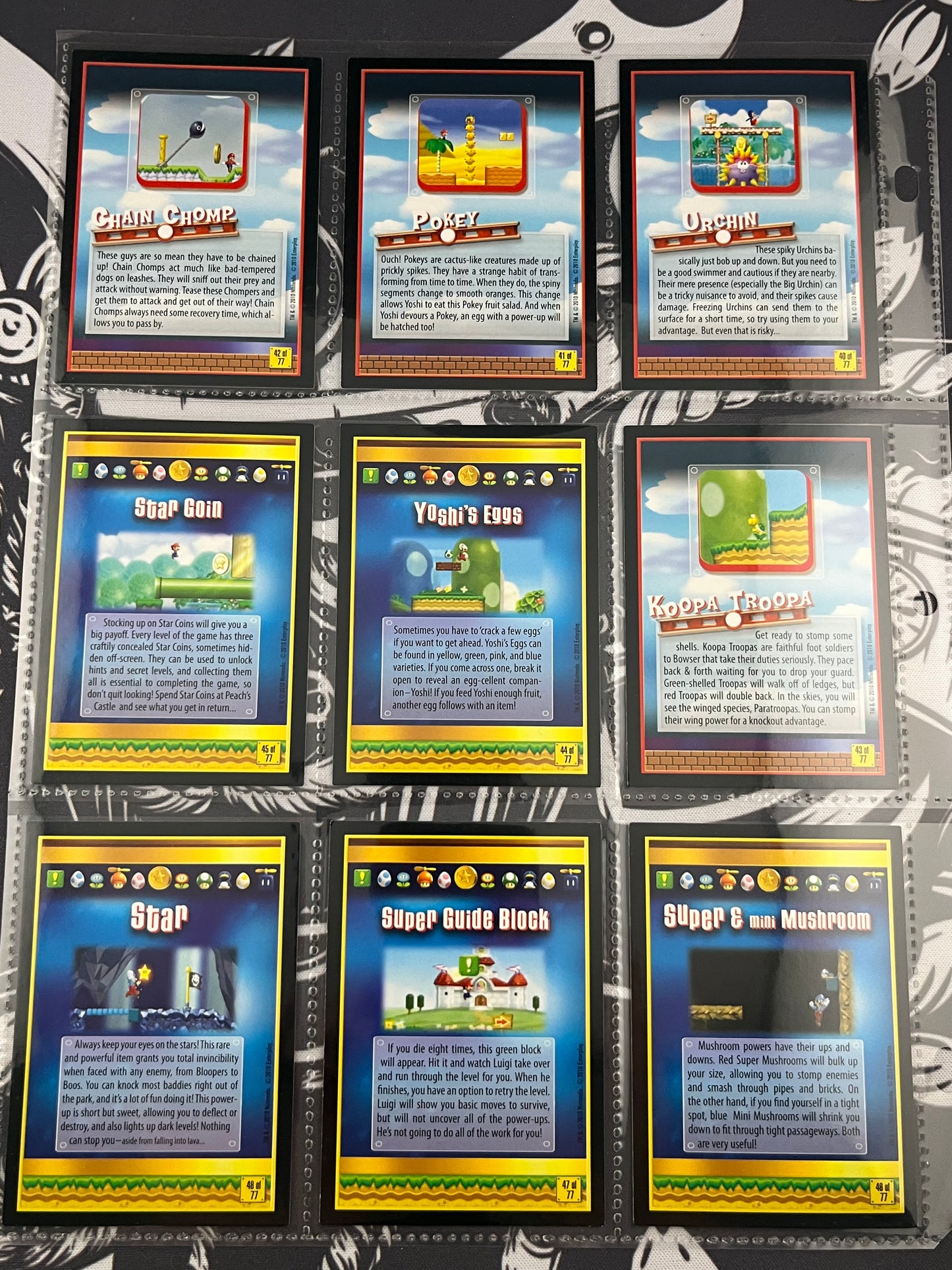Super Mario Bros Wii Card set 76/77
