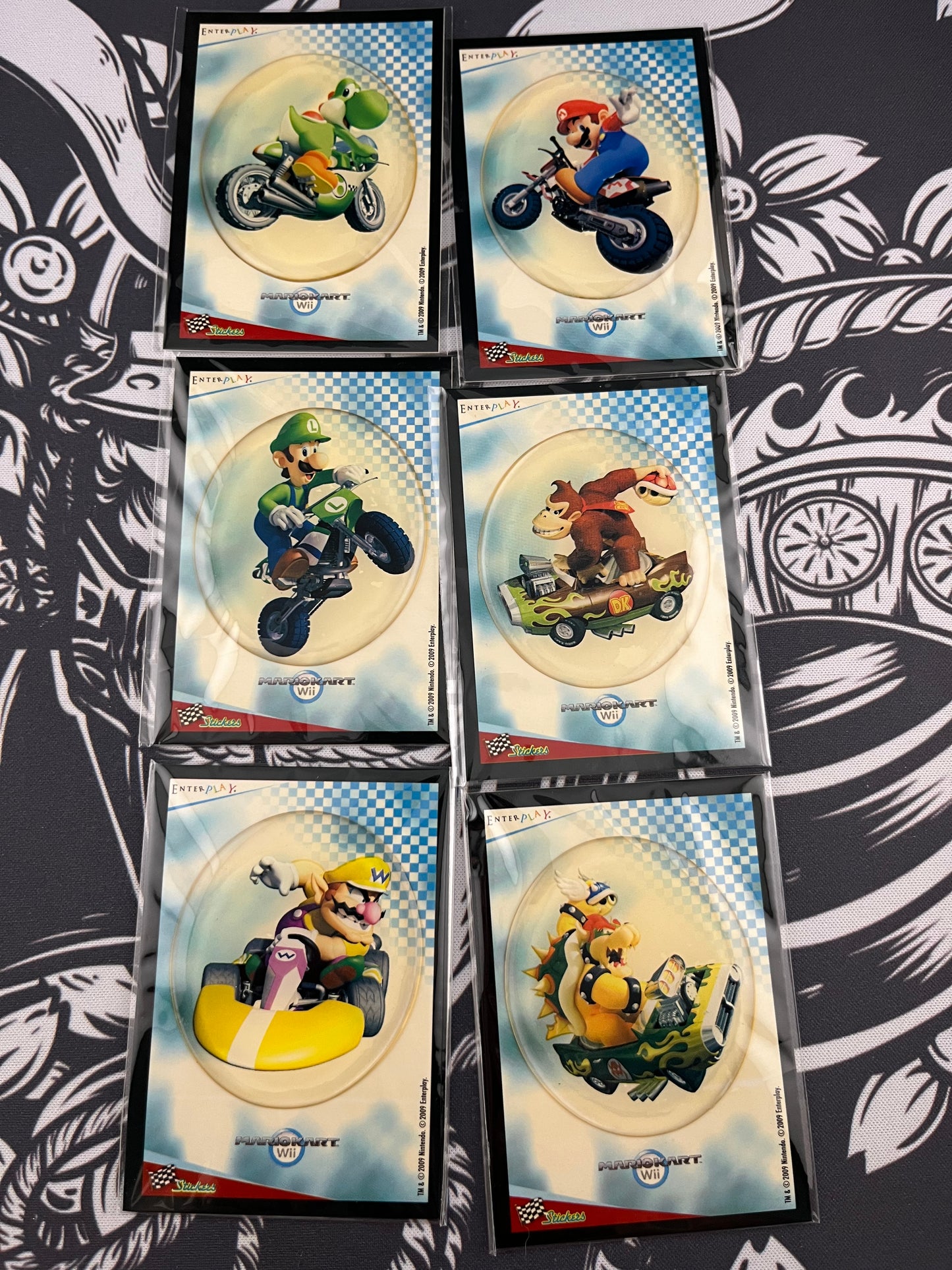 Mario Kart Wii Stickers 6/12