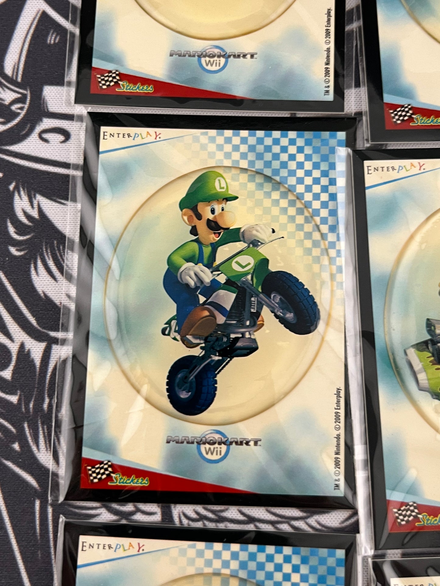 Mario Kart Wii Stickers 6/12