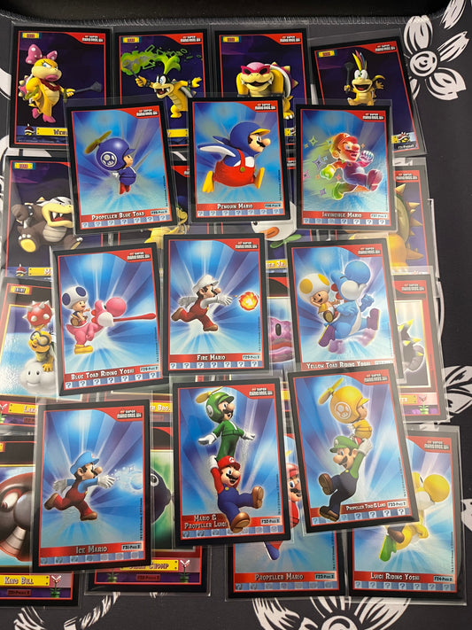 Super Mario Bros Foil Cards puzzle