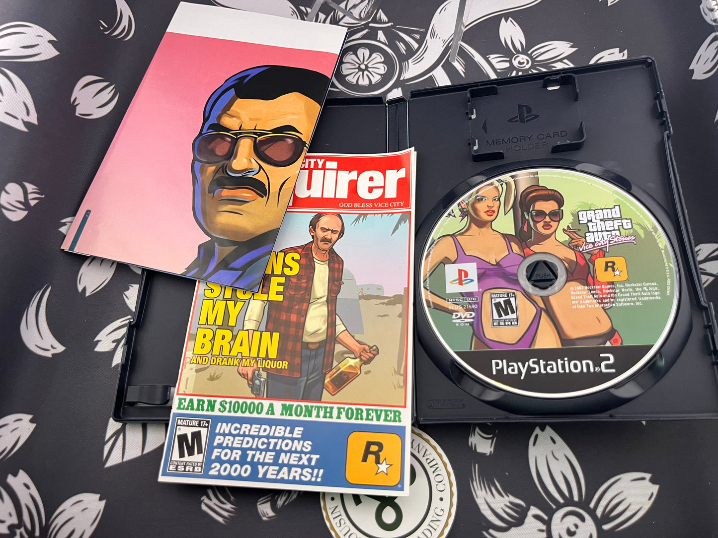 Grand Theft Auto Vice City Stories PS2 CIB with Map