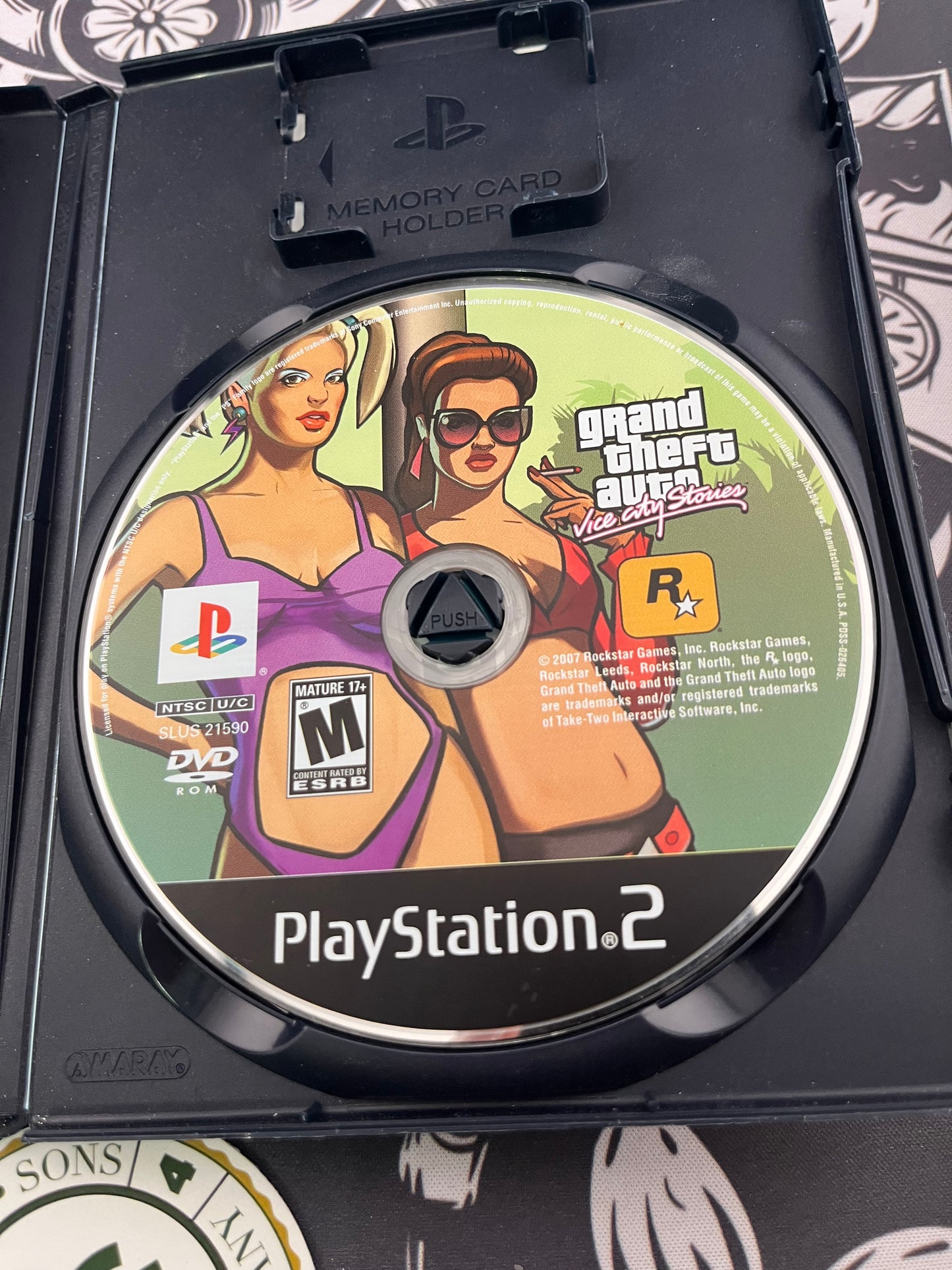Grand Theft Auto Vice City Stories PS2 CIB with Map
