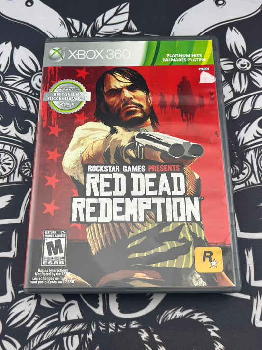 Red Dead Redemption Platinum Hits Xbox 360 CIB