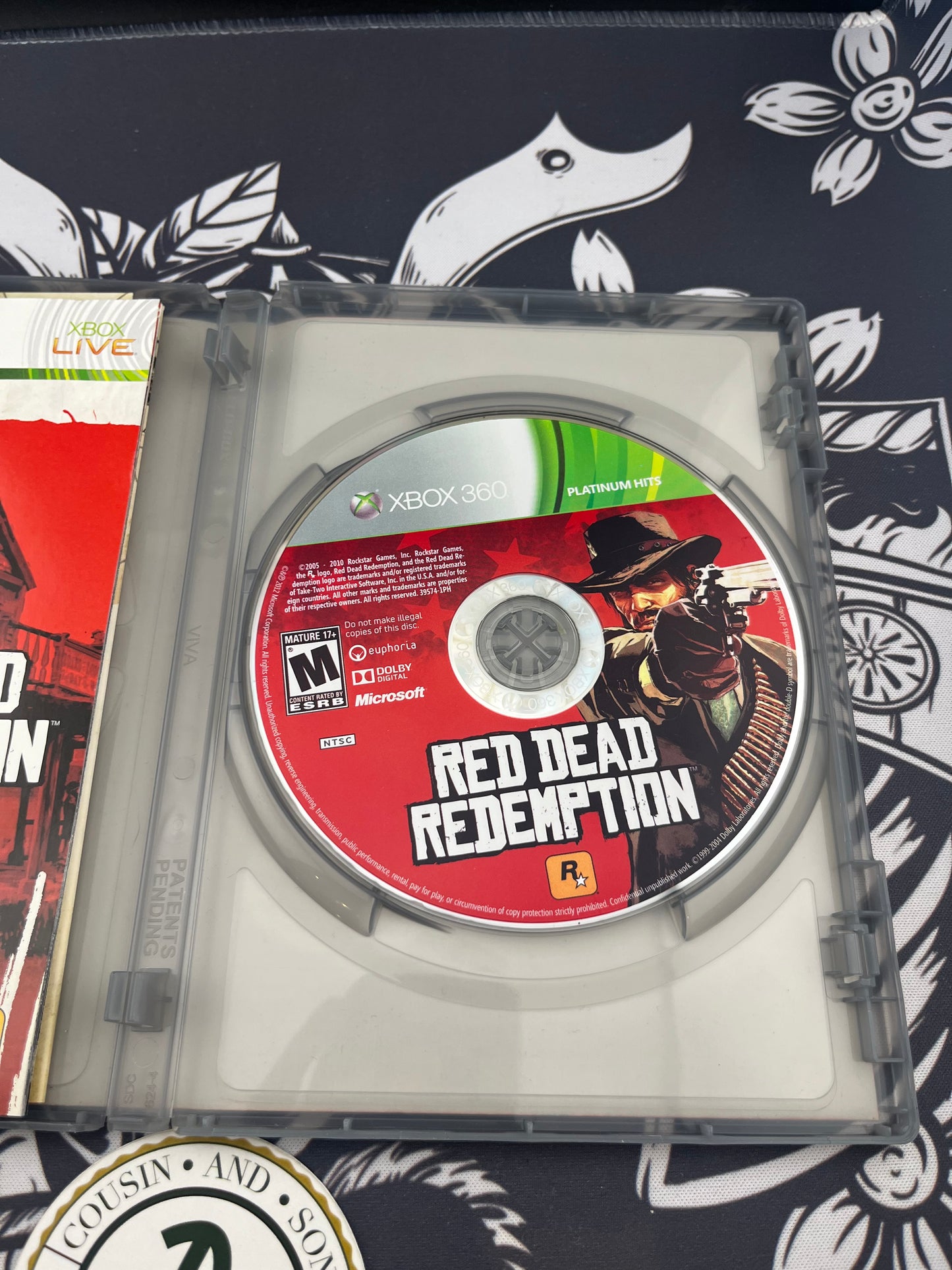Red Dead Redemption Platinum Hits Xbox 360 CIB