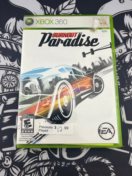 Burnout Paradis Xbox 360 CIB