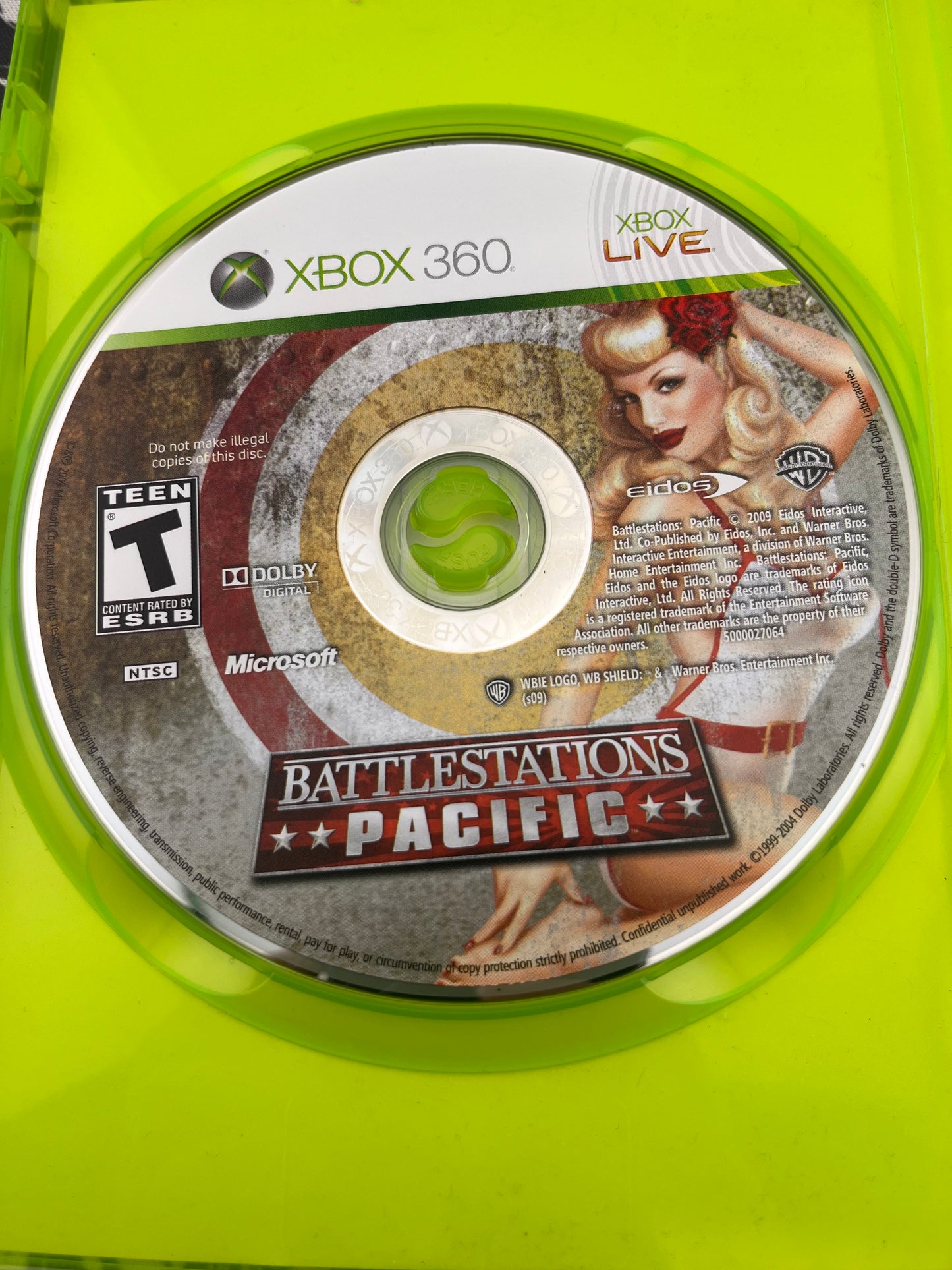 Battlestations Pacific Xbox 360 CIB
