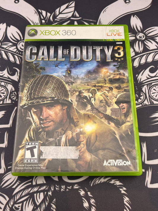 Call of Duty 3 Xbox 360 CIB