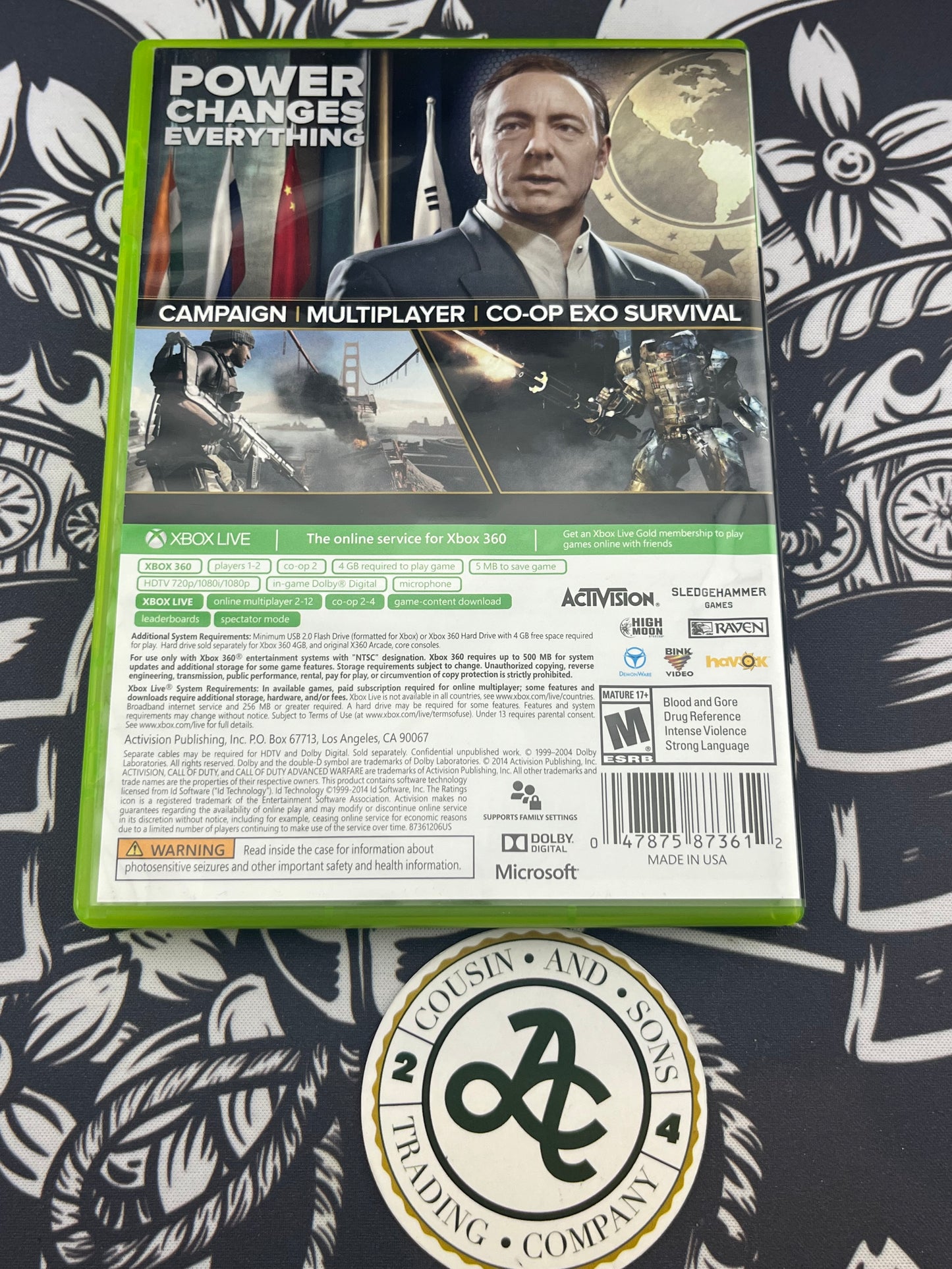 Call of duty Advanced Warefare Xbox 360 CIB