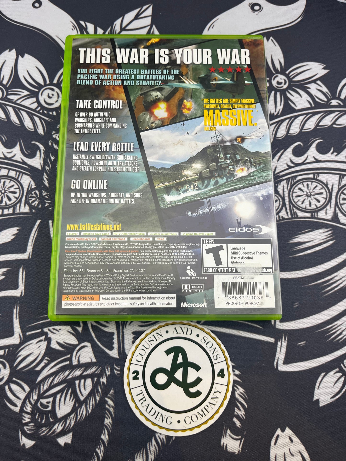 Battlestations Midway Xbox 360 CIB