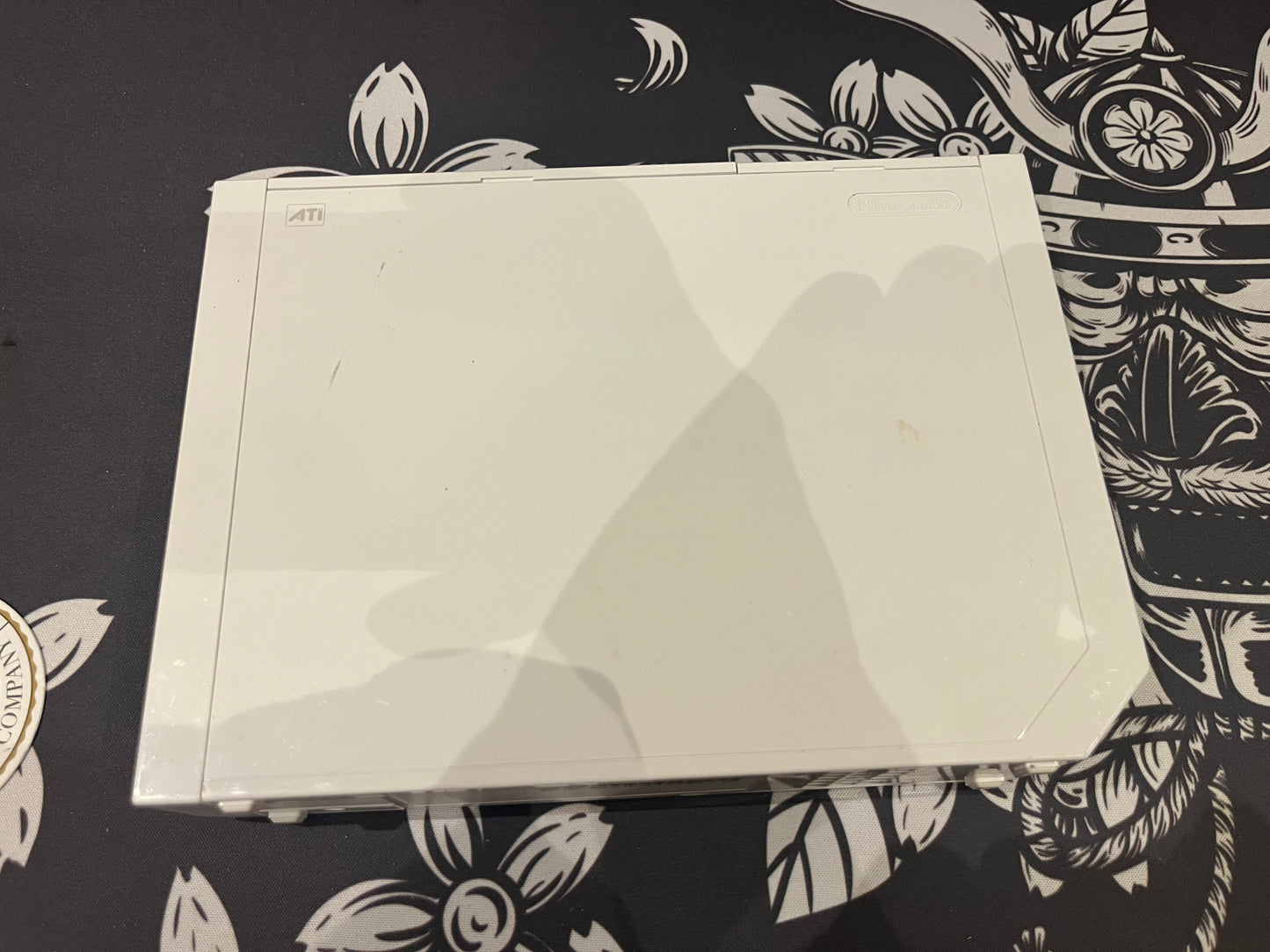 White Wii with 4 games