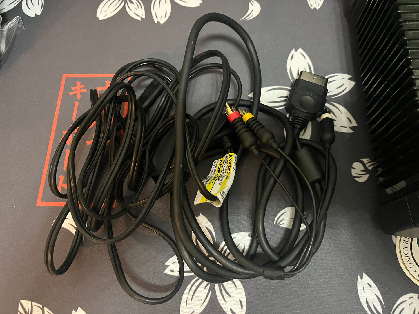 Xbox with 6 games and 3 third party controllers