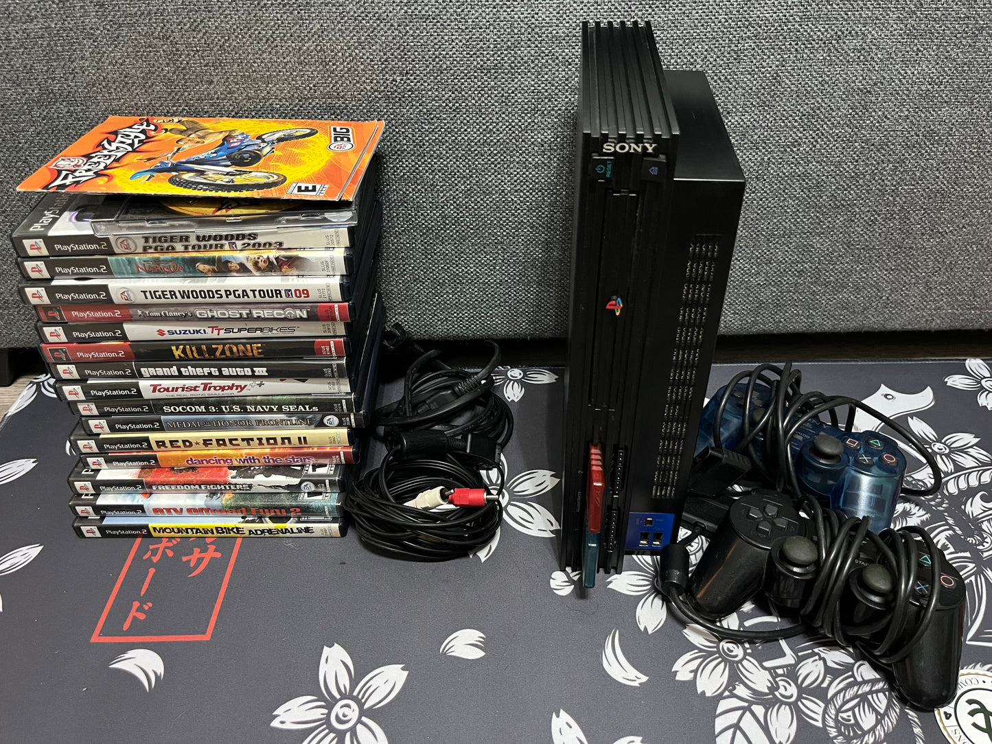 Fat PS2 with 15 games