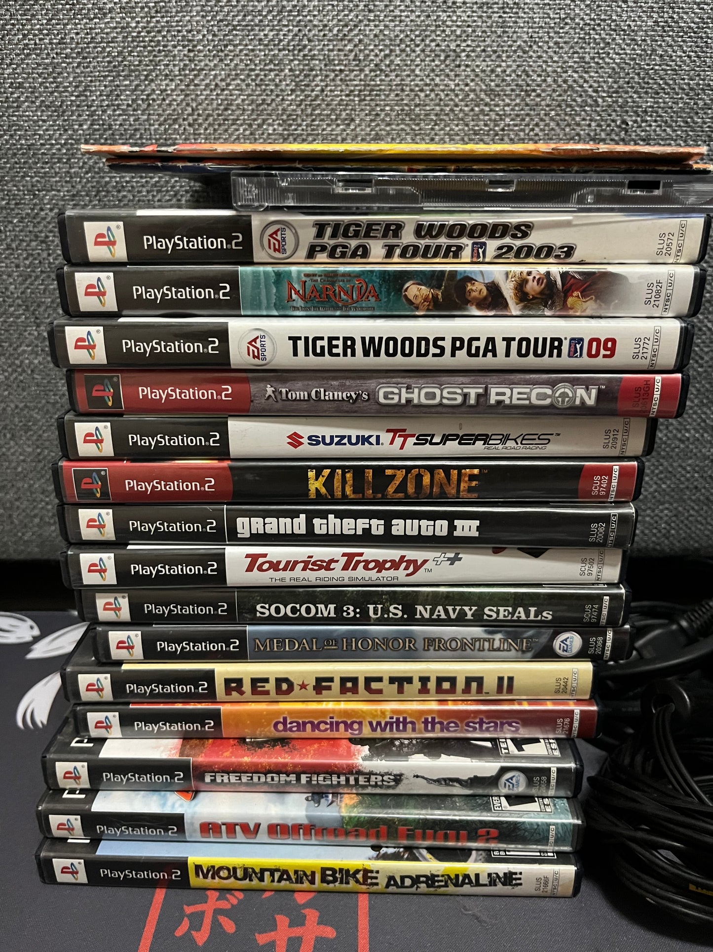 Fat PS2 with 15 games