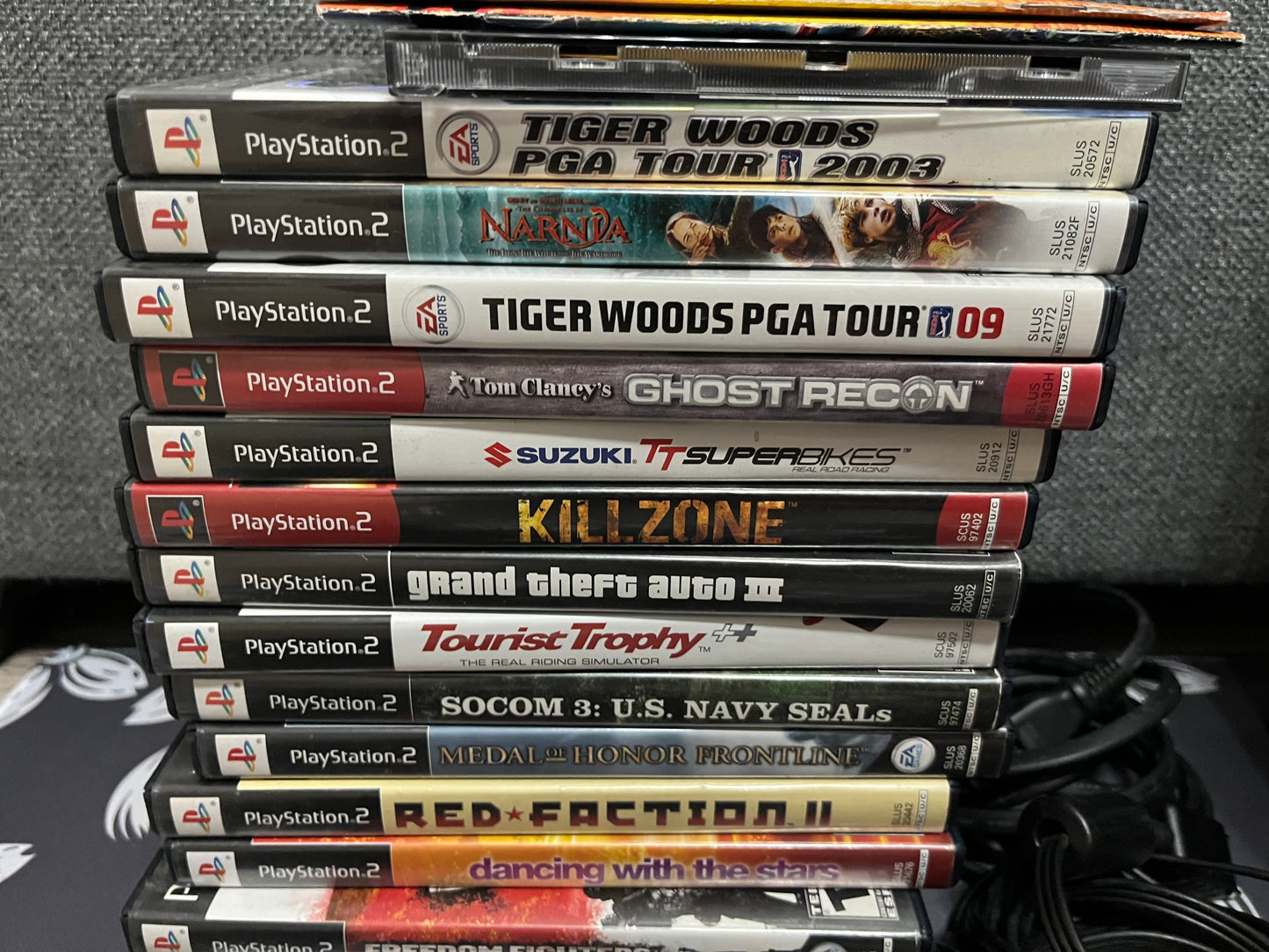 Fat PS2 with 15 games