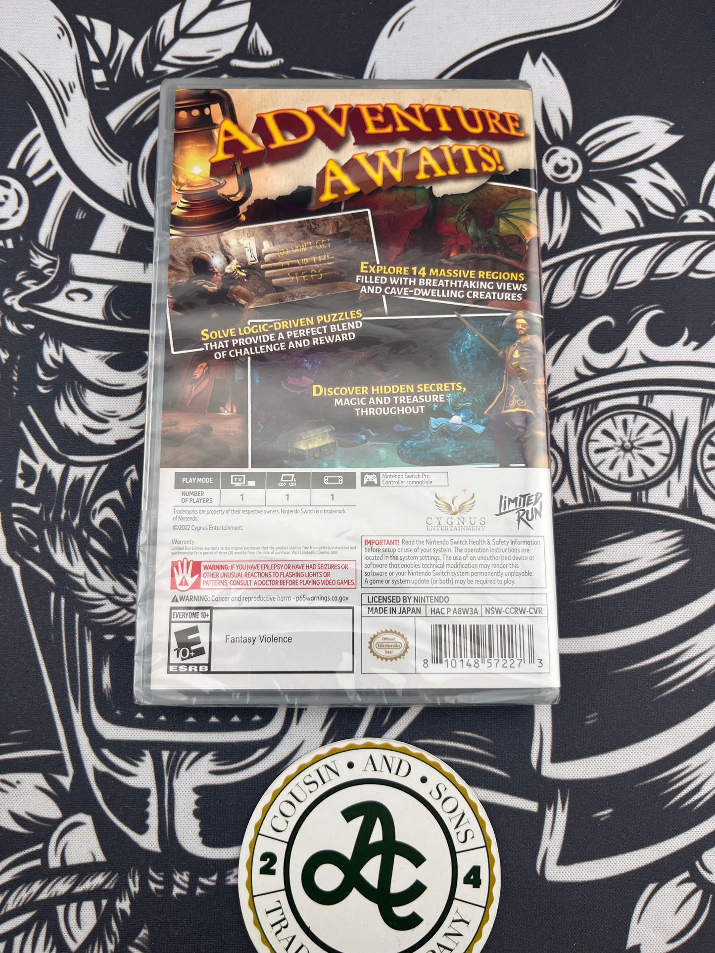 Colossal Cave Switch BNIB