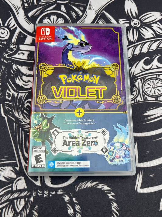 Pokémon Violet + Hidden Treasures Switch CIB