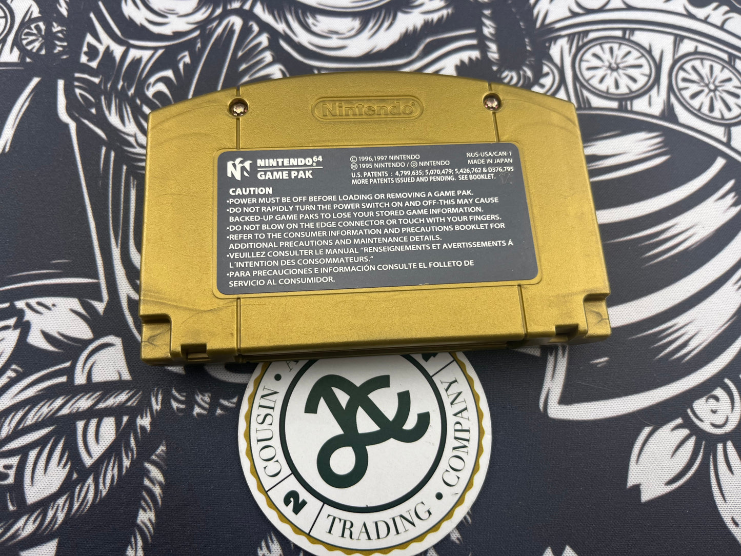 Zelda Majoras Mask Holo N64 Loose