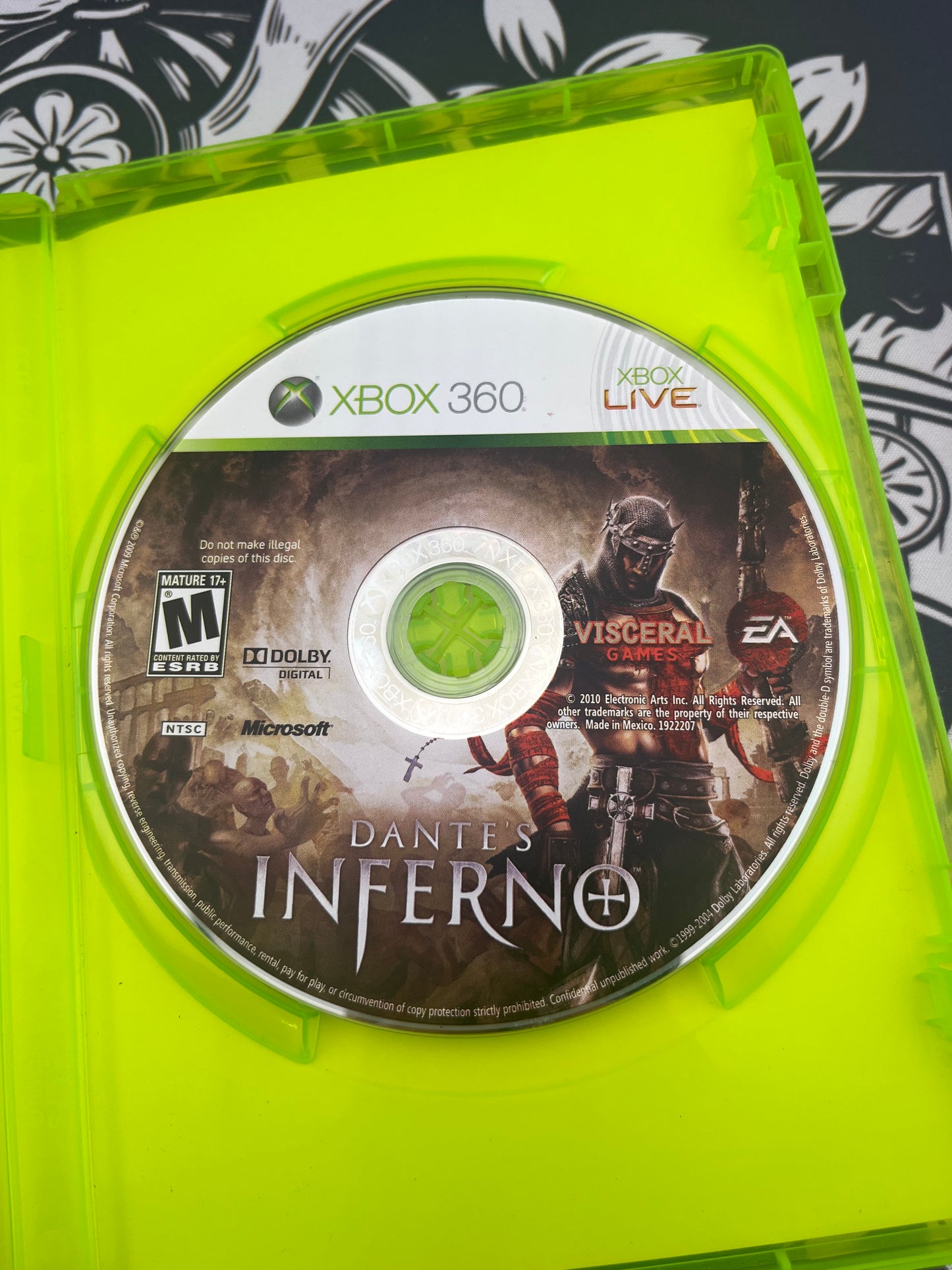 Dante Inferno Xbox 360 CIB