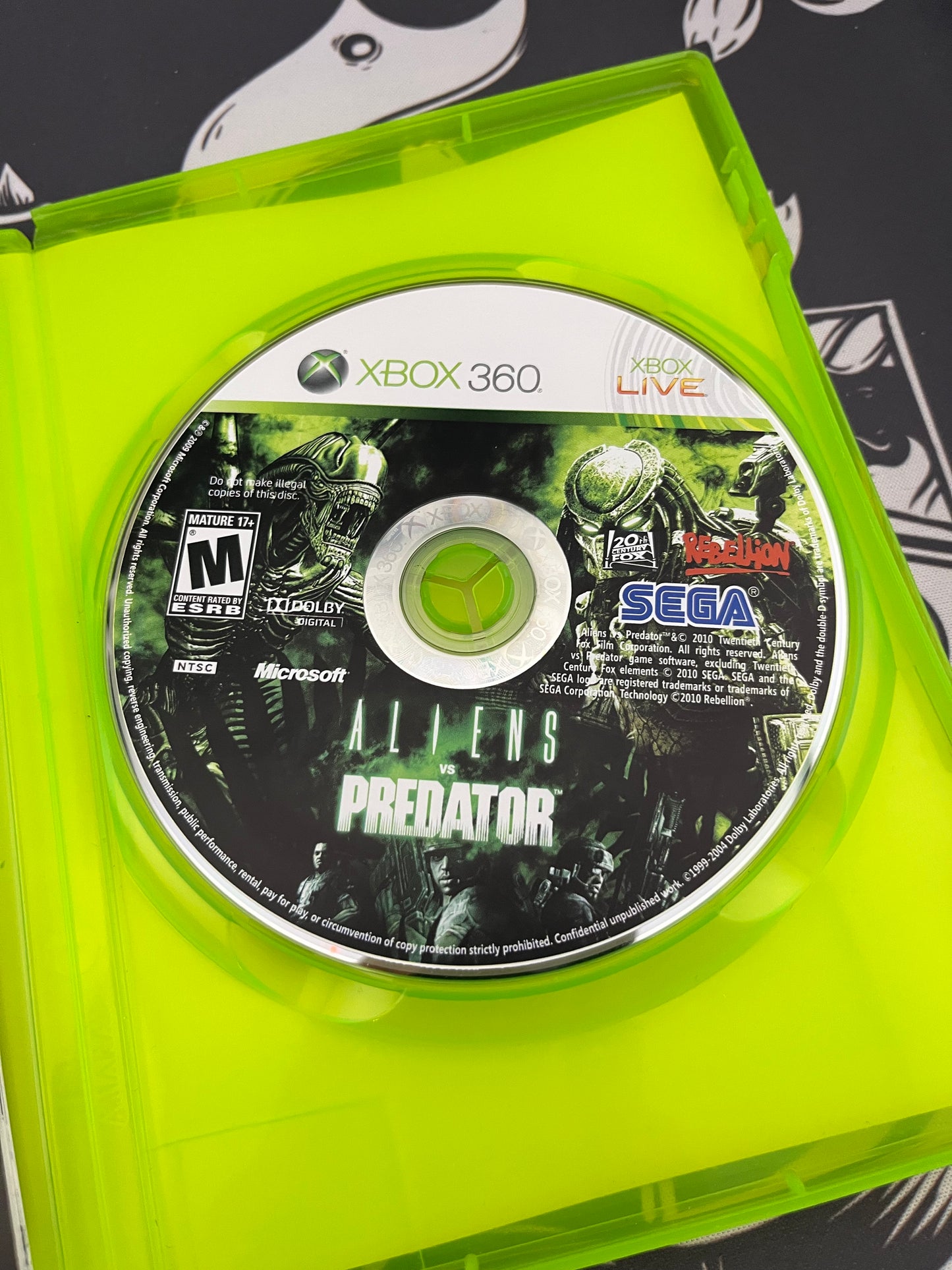 Aliens vs Predators Xbox 360 CIB