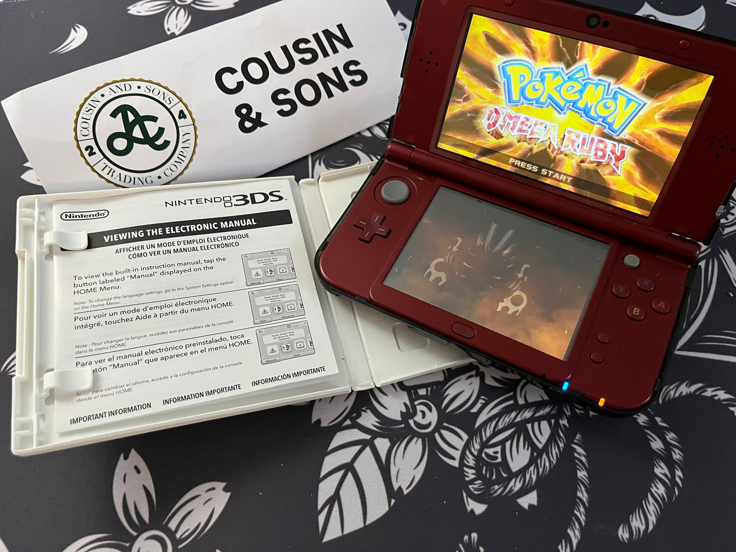 Pokémon Omega Ruby- 3DS CIB