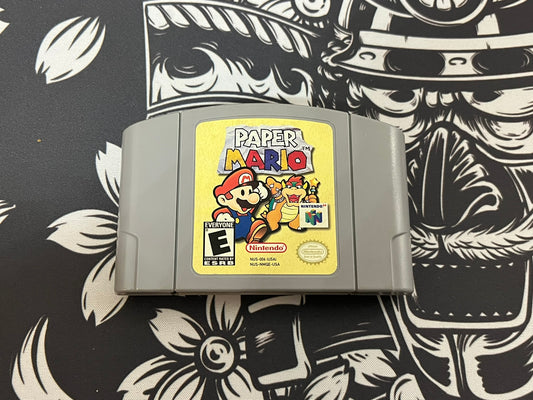 Paper Mario N64 Cartridge