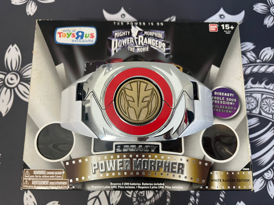 Bandai Power Rangers The Movie Legacy White Ranger Power Morpher Toys R Us
