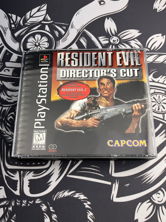 Resident Evil Director's Cut [2 Disc] Playstation (No Manual)
