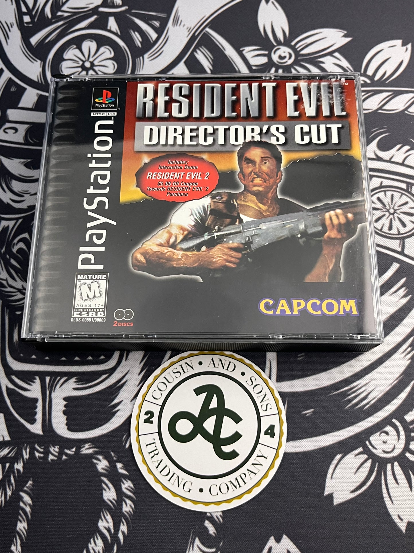 Resident Evil Director's Cut [2 Disc] Playstation (No Manual)