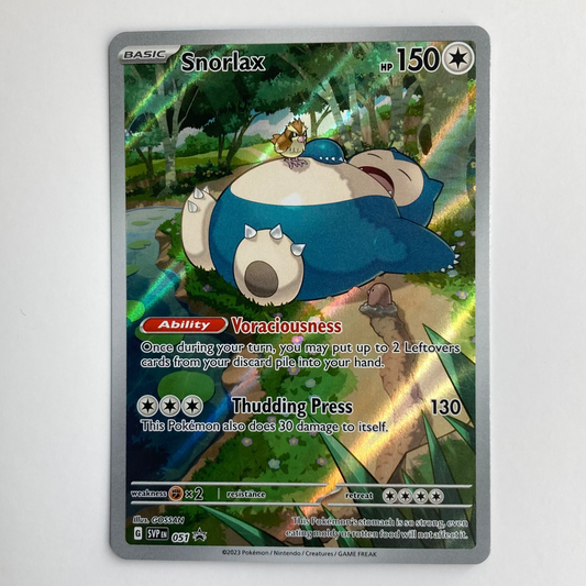 Snorlax - 051 - SV: Scarlet & Violet Promo Cards (SVP) NM